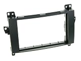 Produkt-Bild: 291190-19 Radiohalterung Rubber Touch Mercedes A-Klasse / B-Klasse / Sprinter neu / Vito Doppel DIN (schwarz)