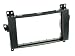 Produkt-Bild: 291190-19 Radiohalterung Rubber Touch Mercedes A-Klasse / B-Klasse / Sprinter neu / Vito Doppel DIN (schwarz)