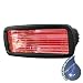 Silver - Tansun Algarve 2kW Quartz Heater