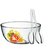 WMF Salat-Set 24 cm Tavola 3-teilig Salatschüssel Glasschüssel