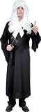 Adult Colonial Judge Men's Costume and Wig X-Large