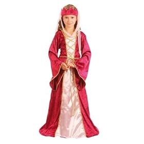 Mary Queen K�nigin Mittelalter 7-9J Kinderkost�m