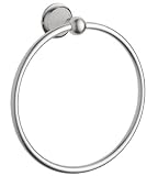 GROHE 40 158 EN0 Seabury 8-Inch Towel Ring, Infinity Brushed Nickel