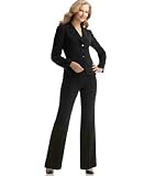 Tahari by ASL Classic Three-Button Pant Suit