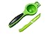 HomePOP Lime and Lemon Squeezer Commercial Grade With Matching Ceramic Knife - Green