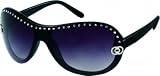 Ladies Italian Designer Sunglasses 8005 Black