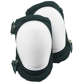 Custom LeatherCraft V237 Easy Swivel, Buckle Style Stitched Kneepads by Custom Leather Craft
