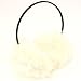 Winter Extra Fluffy Fuzzy Ski Earmuff Ear Warmer White