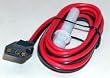 TruckSpec 3-Pin Fused Power Cable for CB Radios (TSPSCBH-3)