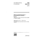 ISO 9022-19:1994, Optics and optical instruments -- Environmental test methods -- Part 19: Temperature cycles combined with sinusoidal or random vibration