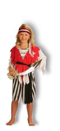 Pirate Girl Medium 7-10 yrs
