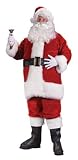 Regency Red Plush Santa Suit Christmas Costume size XXL