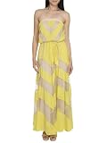 Arden B. Women's Chevron Lace Maxi Dress XS Buttercup Arden B. Women's Chevron Lace Maxi Dress XS Buttercup