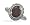 Faceted Garnet Ring with Rope Edge - Size 5