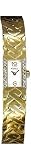 YEMA by Seiko of France Women's Gold-tone Baguette Cubic Zirconia Embellished Watch. Model: YM900