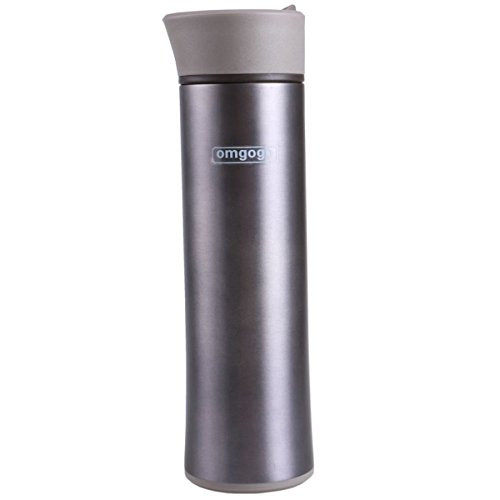 Omgogo Coffee Mugs & Travel Mugs & Thermos & Insulation Stainless Steel Portable Mug 16 Oz (Gray) Omgogo Coffee Mugs & Travel Mugs & Thermos & Insulation Stainless Steel Portable Mug 16 Oz (Gray)