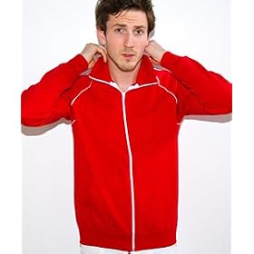 Buy American Apparel Retro Track Jacket -- A New Vintage Looking Sweatshirt by American Apparel