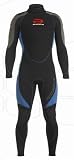 Pinnacle Aquatics 5/4mm Fusion Merino-Lined Dive WetSuit
