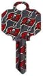 Tampa Bay Buccaneers Schlage SC1 House Key