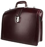 Bosca Old Leather Partners Briefcase With Strap Dark Brown