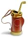 Sporting Goods : Brown Leather Golf Bag Pen Set
