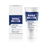 Nivea for Men Sensitive, Extra Soothing Lotion for Sensitive Skin, SPF 4, 2.5-Ounce Tubes *pack of3*