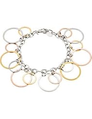 Stainless Steel Circle Bracelet 07.50 Inch Fb76tc