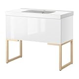 GODMORGON/ ODENSVIK 洗面台（引き出し×1） S86 / ホワイト バーチト[イケア]IKEA（S09891214）