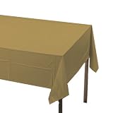 Gold Paper Table Cover (Single)