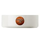 Large Dog Cat Food Water Bowl Basketball Equals Life
