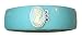 Turquoise Blue & White Cameo & Swarovski Crystals Hair Jewelry Barrette