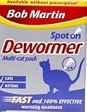 Bob Martin 4 Pack Cat Dewormer