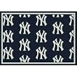 New York Yankees 5' 4" x 7' 8" Team Repeat Area Rug