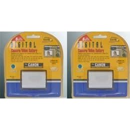 2 NB-2LH Battery for Canon EOS 400D 350D Rebel Xt Xti