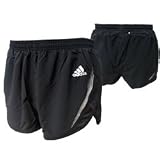 Adidas Men's Supernova Split Running Shorts (Size: Large) (Colour: Black )