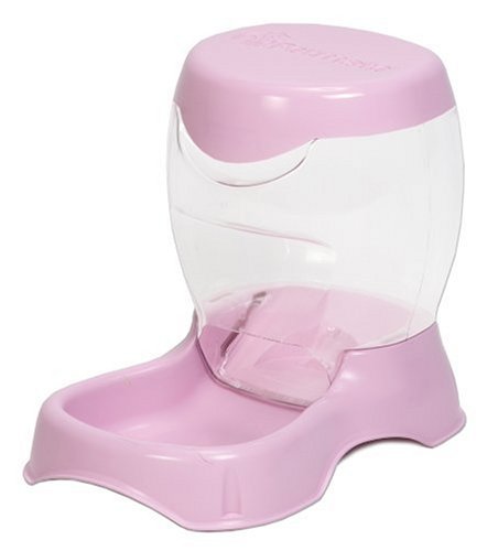 Petmate Pet Café Feeder, 3-Pound, Pink