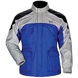 TOURMASTER CORTECH SENTINEL RAIN MOTORCYCLE JACKET BLUE at Tour Master