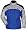 TOURMASTER/CORTECH SENTINEL RAIN MOTORCYCLE JACKET BLUE SIZE:MED