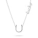 Sterling Silver Lucky Horseshoe Necklace