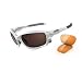 Oakley Jawbone Matt White w/VR28 Black Iridium Polarized, Persimmon 04-204