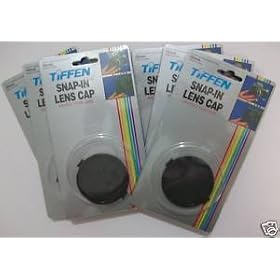 Tiffen 49mm Snap On Lens Caps for 35mm Camera Set of 6 by Tiffen&node=172282