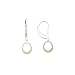 Sterling Silver Fresh Water Pearl Dangle Earrings