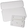 Luxury Comfort LARGE white vinyl & FOAM relaxing NECK spa BATH Pillow hot TUB