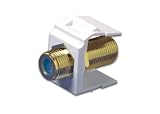 On-Q/Legrand AnyPort Self-Terminating F Insert, Ivory
