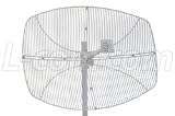 2.4 GHz 27 dBi Die-cast Grid Antenna - N-Female Connector