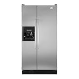 Whirlpool : ED2DHEXWL 22 cu. ft. Side-by-Side Refrigerator - Stainless Steel