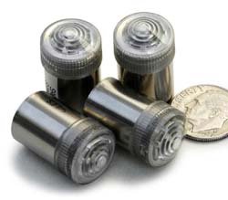 LED Tire Alert Self-Calibrating Tire Pressure Valve Cap (Set of 2 caps) - Improves Gas Mileage!
