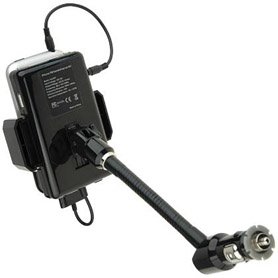Mediagate Mediagate I-Kit 5-in-1 iPhone/iPod/MP3 Hands Free Car Kit with FM Transmitter