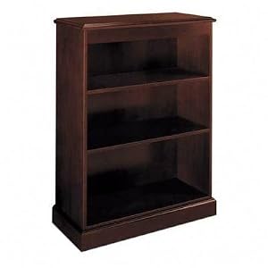3-Shelf Bookcase, 36x16x48, Mahogany (HONJN103NN) Category: Wood Bookcases by Hon