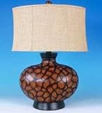 Table Lamp with Oval Shade